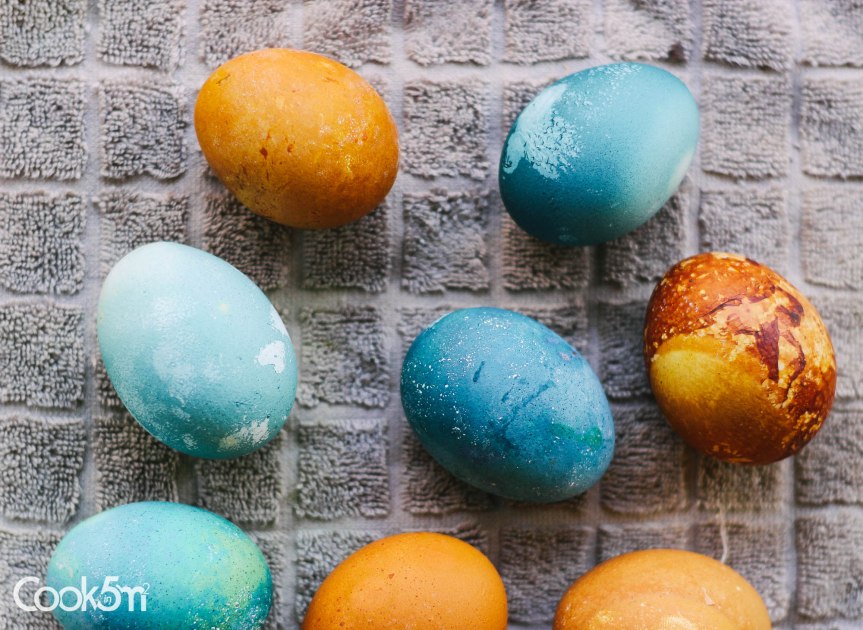 Easter eggs natural color - cookin5m2 -9873